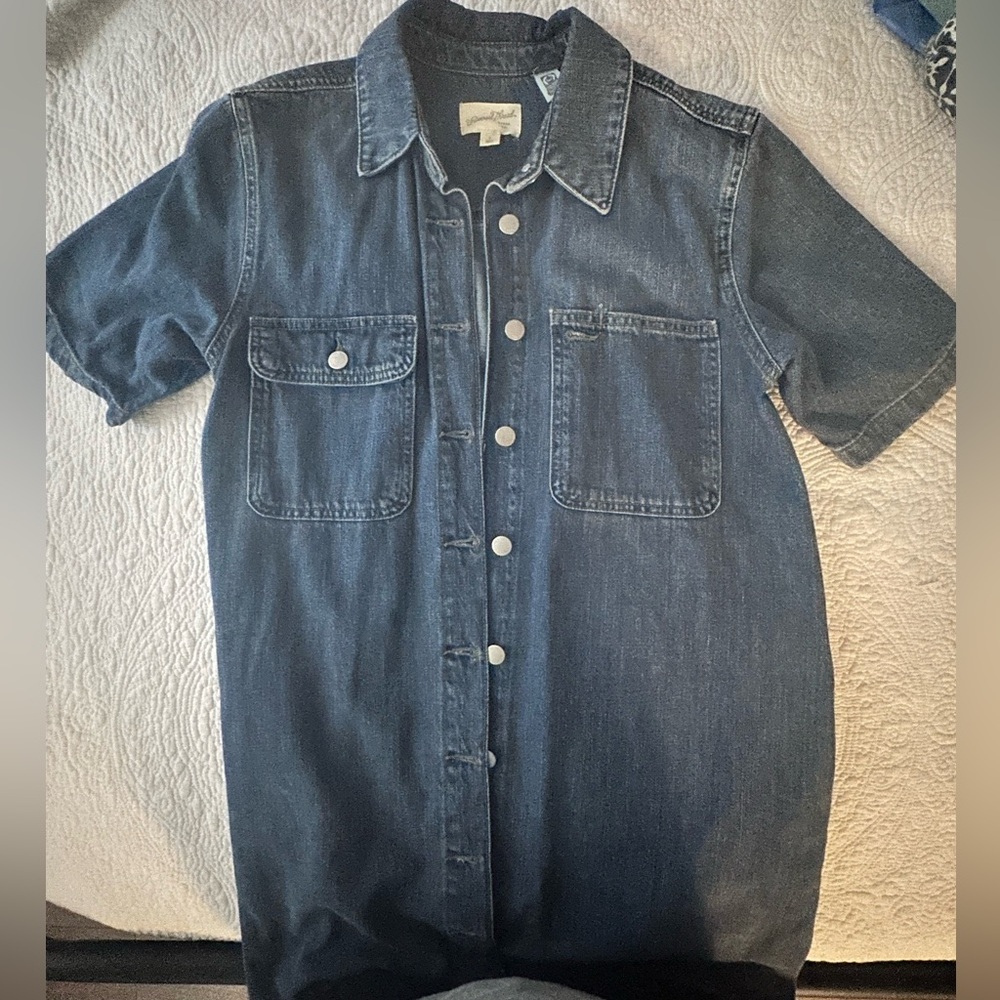 Universal Thread Indigo Denim Skirt/Jacket